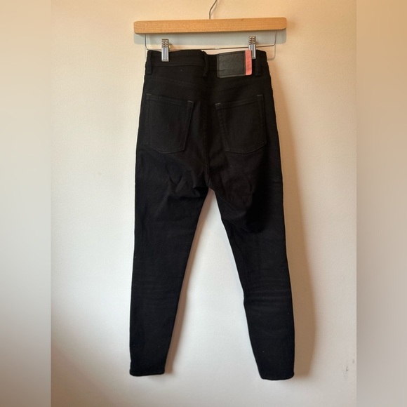 Acne Studios Bla Konst Black Peg Jeans 25x30 - Picture 5 of 13